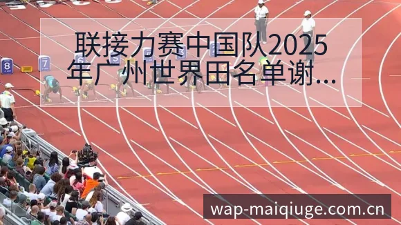 联接力赛中国队2025年广州世界田名单谢赛后复盘与排名变 - 买球站